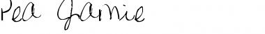 Download Pea Jamie Regular Font Title Preview