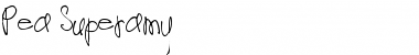 Download Pea Superamy Regular Font Title Preview