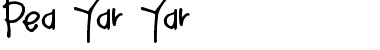 Download Pea Yar Yar Regular Font Title Preview