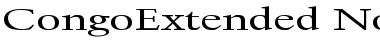 Download CongoExtended Normal Font Title Preview