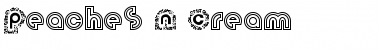 Download Peaches N Cream Regular Font Title Preview
