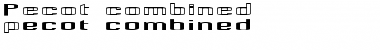 Download Pecot combined Regular Font Title Preview