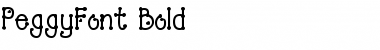 Download PeggyFont Bold Font Title Preview
