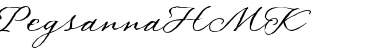 Download PegsannaHMK Regular Font Title Preview