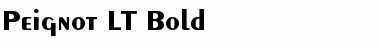 Download Peignot LT Demi Bold Font Title Preview