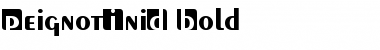 Download PeignotIniD Bold Font Title Preview
