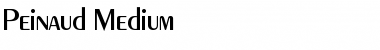 Download Peinaud Medium Font Title Preview
