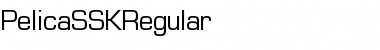 Download PelicaSSK Regular Font Title Preview