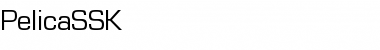 Download PelicaSSK Regular Font Title Preview