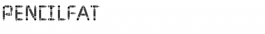 Download PencilFat Regular Font Title Preview