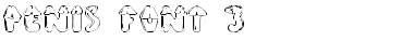 Download PENIS FONT 3 Regular Font Title Preview