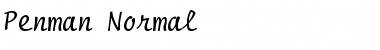 Download Penman Normal Font Title Preview