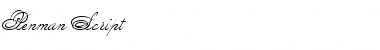 Download Penman Script Regular Font Title Preview