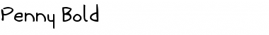 Download Penny Bold Font Title Preview