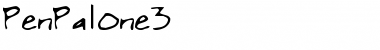 Download PenPalOne3 Regular Font Title Preview