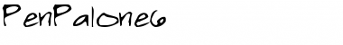 Download PenPalOne6 Regular Font Title Preview