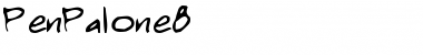Download PenPalOne8 Regular Font Title Preview