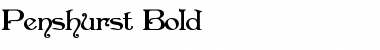 Download Penshurst Bold Font Title Preview