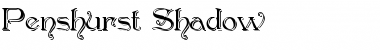 Download Penshurst_Shadow Roman Font Title Preview