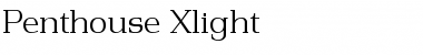 Download Penthouse-Xlight Regular Font Title Preview