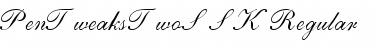 Download PenTweaksTwoSSK Regular Font Title Preview