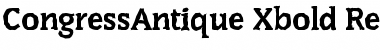 Download CongressAntique-Xbold Regular Font Title Preview