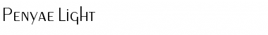 Download Penyae Light Regular Font Title Preview