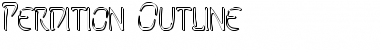Download Perdition Outline Outline Font Title Preview