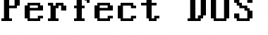 Download Perfect DOS VGA 437 Regular Font Title Preview