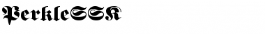 Download PerkleSSK Regular Font Title Preview