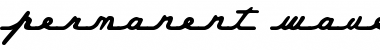 Download Permanent Waves Regular Font Title Preview