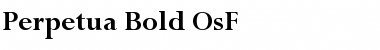 Download Perpetua SC Bold Font Title Preview