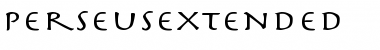 Download PerseusExtended Regular Font Title Preview