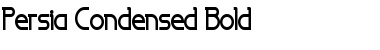 Download Persia Condensed Bold Font Title Preview