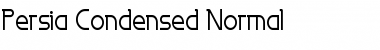 Download Persia Condensed Normal Font Title Preview