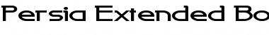 Download Persia Extended Bold Font Title Preview