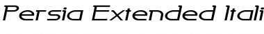 Download Persia Extended Italic Font Title Preview