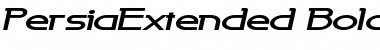 Download PersiaExtended BoldItalic Font Title Preview