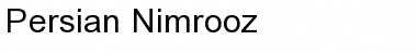 Download Persian Nimrooz Font Title Preview