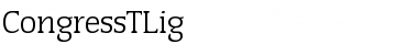 Download CongressTLig Regular Font Title Preview