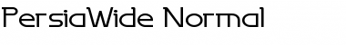 Download PersiaWide Normal Font Title Preview
