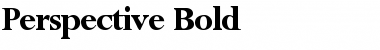Download Perspective Bold Font Title Preview
