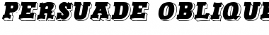 Download Persuade Oblique Font Title Preview