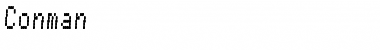 Download Conman Regular Font Title Preview