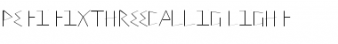Download PetitixThreeCallig-Light Regular Font Title Preview