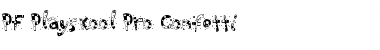 Download PF Playskool Pro Confetti Regular Font Title Preview