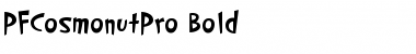 Download PF Cosmonut Pro Bold Font Title Preview