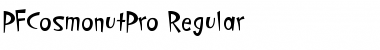 Download PF Cosmonut Pro Regular Font Title Preview