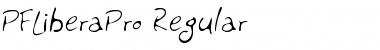 Download PF Libera Pro Regular Font Title Preview