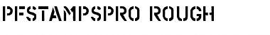 Download PF Stamps Pro Rough Font Title Preview